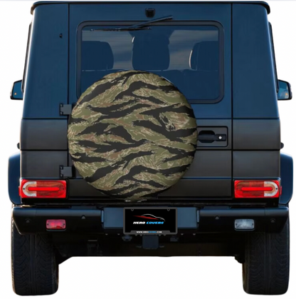 Durable Spare Tire Protection for Trucks, G Wagons, and Jeeps