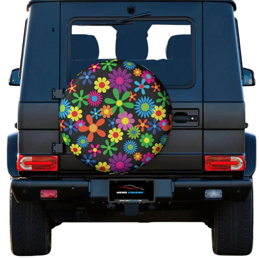 Durable Spare Tire Protection for Trucks, G Wagons, and Jeeps