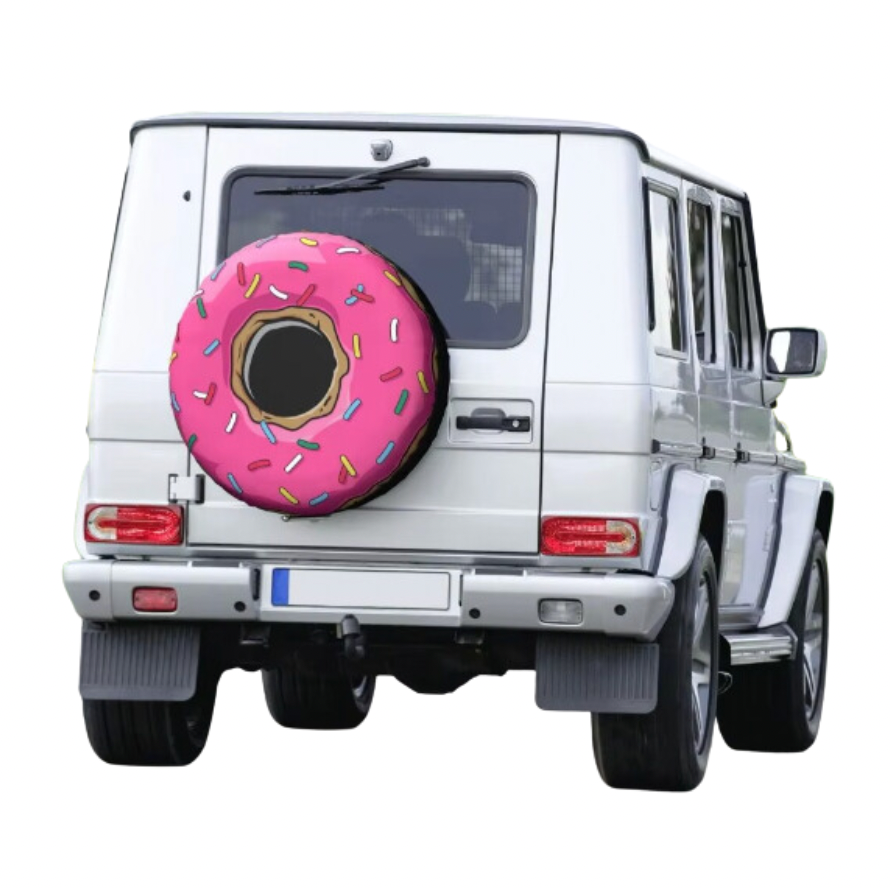 Durable Spare Tire Protection for Trucks, G Wagons, and Jeeps