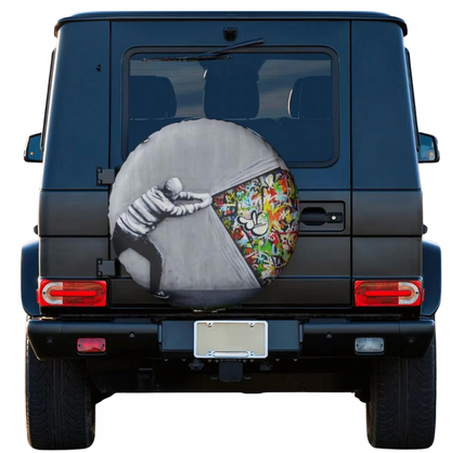 Durable Spare Tire Protection for Trucks, G Wagons, and Jeeps