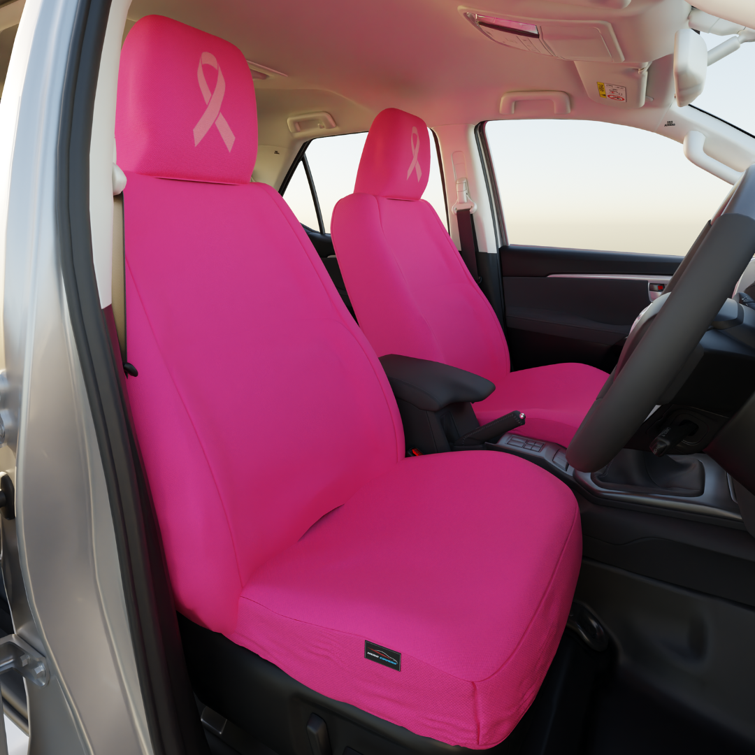 Breast Cancer Awareness Seat Cover